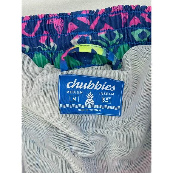 Chubbies The Retronator 5.5” Inseam Stretch Men's Swim Trunks Medium - Picture 3 of 3